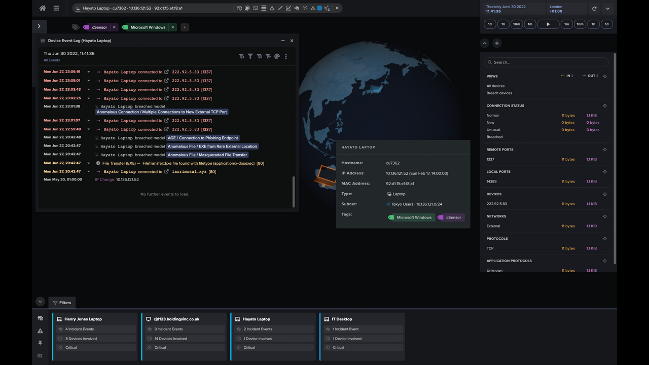 Darktrace ActiveAI Security Platform - Euro preview 1