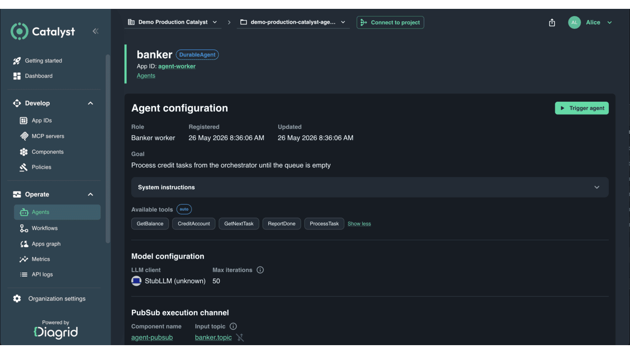 Diagrid Catalyst - Pay-As-You-Go preview 2