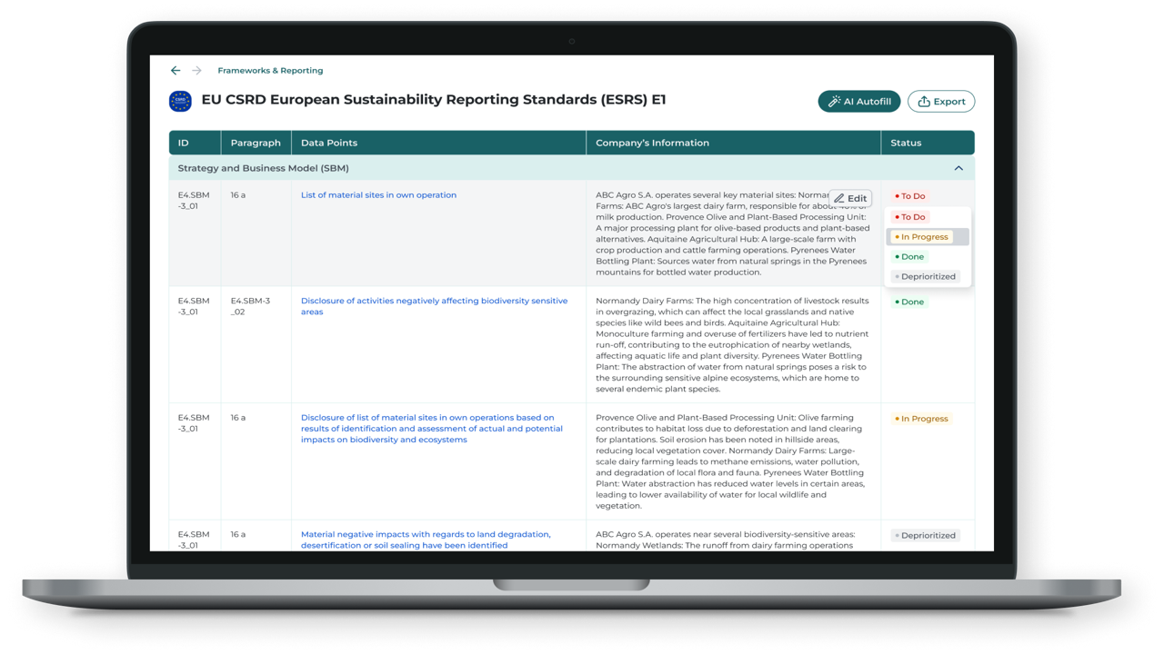 corporate environmental platform preview 5