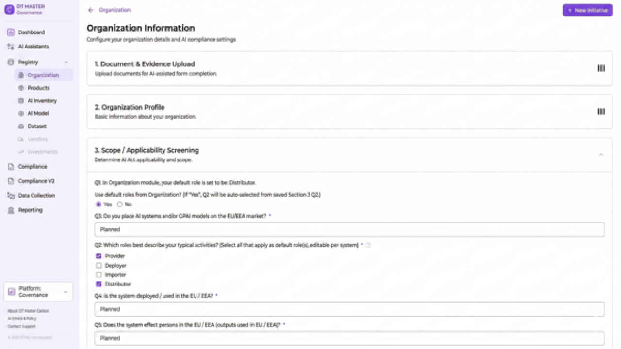 Corporate governance Platform preview 2