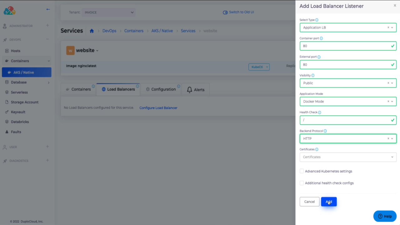 DuploCloud AI DevOps Platform on Azure preview 1