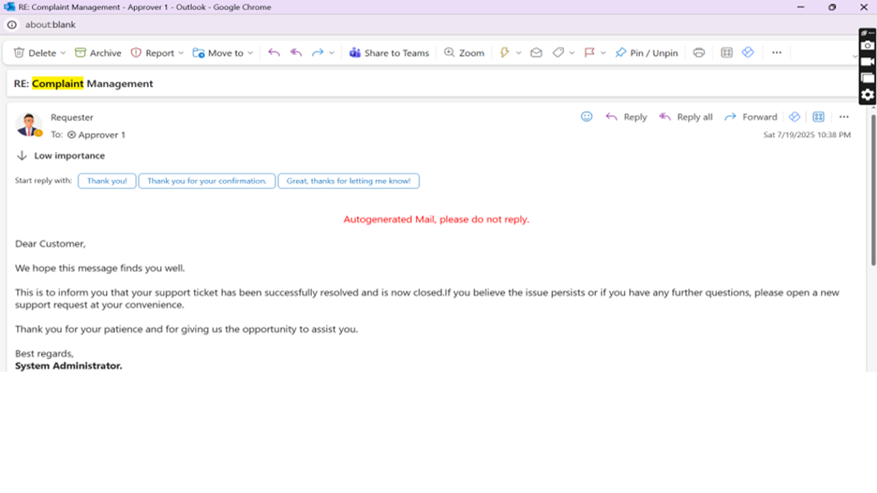 Complaint Management App by Embee Software preview 1