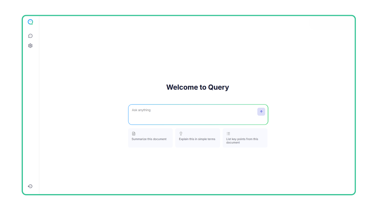 Query – AI Chatbot For All Your Documents preview 1