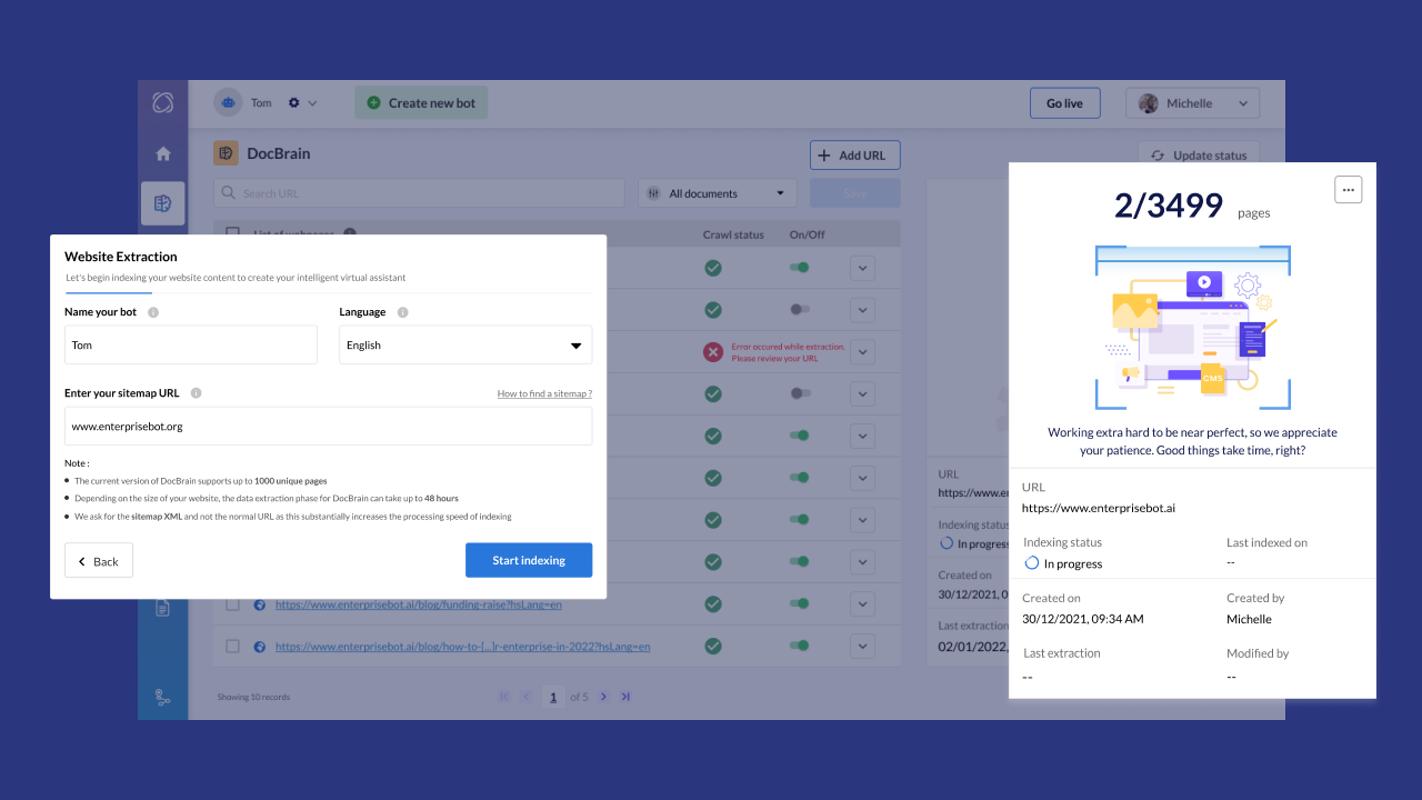 Enterprise Bot Omni Channel AI (Chatbot, Voicebot, Emailbot Powered with ChatGPT GPT4 by OpenAI) preview 3
