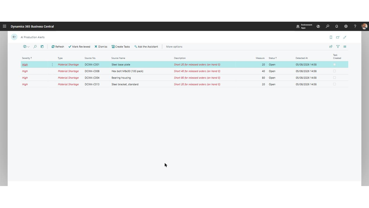 DCX - AI Manufacturing Suite preview 2