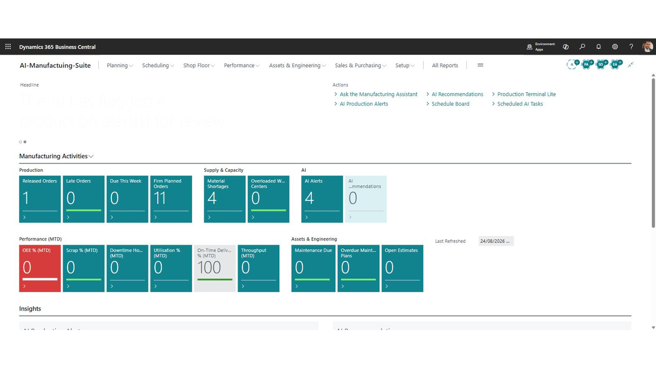 DCX - AI Manufacturing Suite preview 1