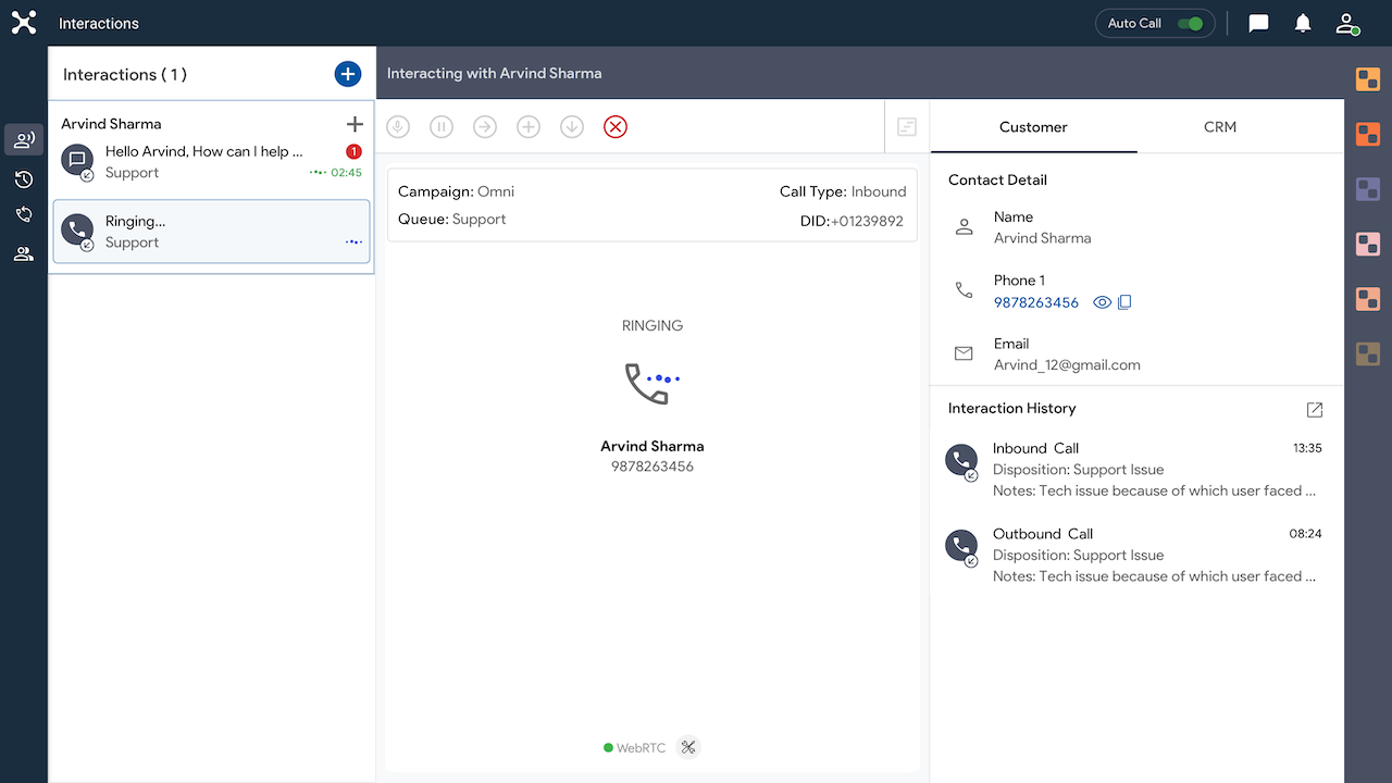 Exotel Enterprise Contact Center preview 4