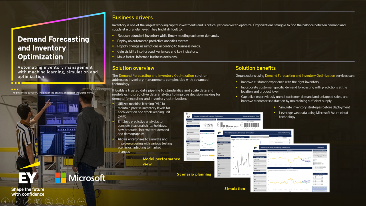EY Demand Forecasting and Inventory Optimization preview 1