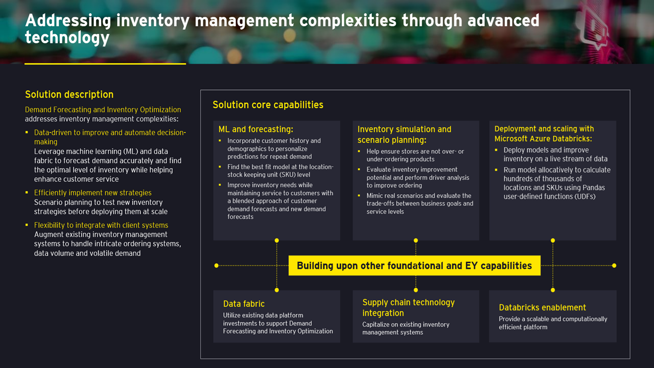 EY Demand Forecasting and Inventory Optimization preview 2