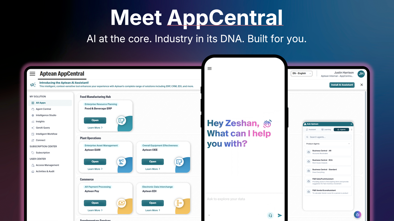 Aptean Intelligence preview 2