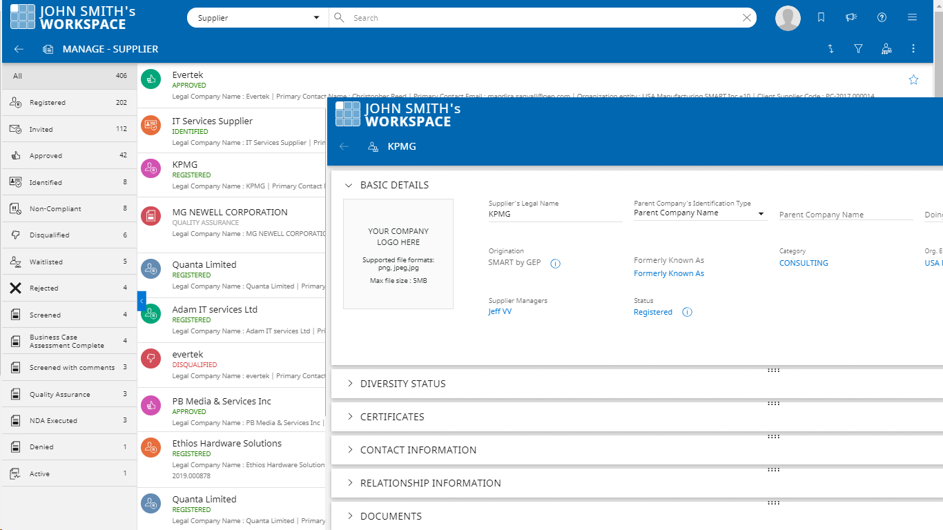 GEP QUANTUM INTELLIGENCE Source-to-Pay preview 3