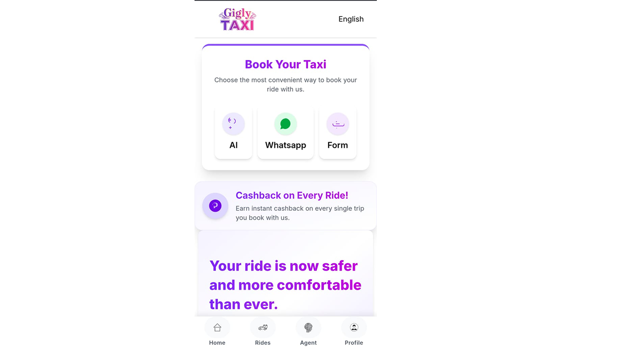 Gigly Taxi – AI-Powered Ride Booking & Fleet Management for Travel Agencies preview 1