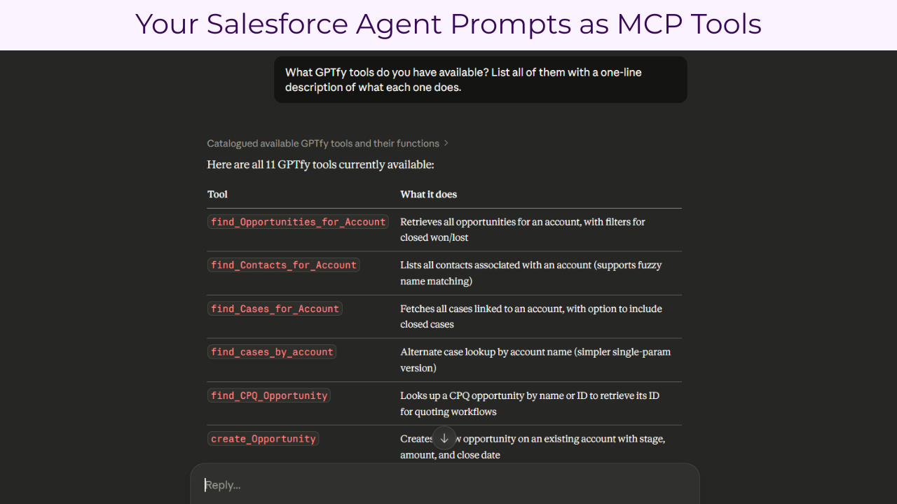 GPTfy MCP Server preview 2