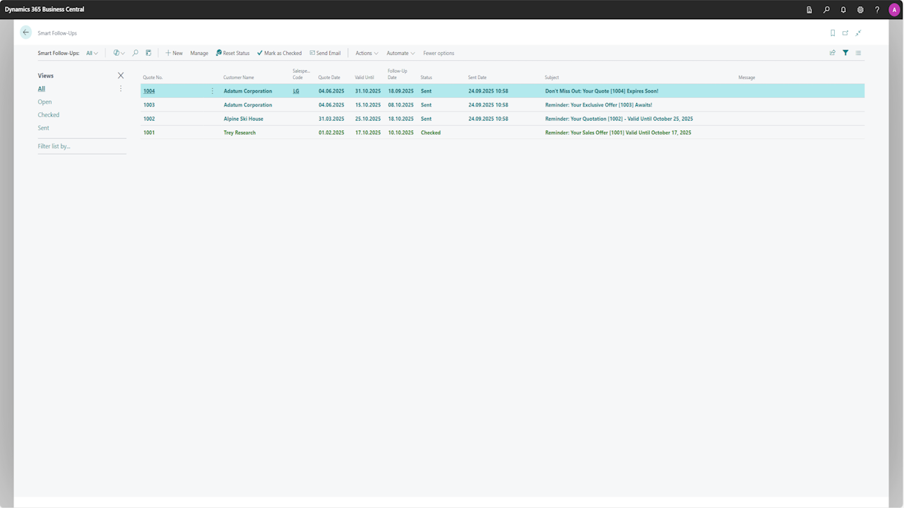 gevis ERP Smart Follow-Up preview 4