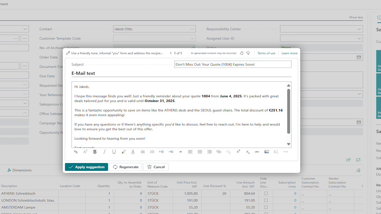 gevis ERP Smart Follow-Up preview 3