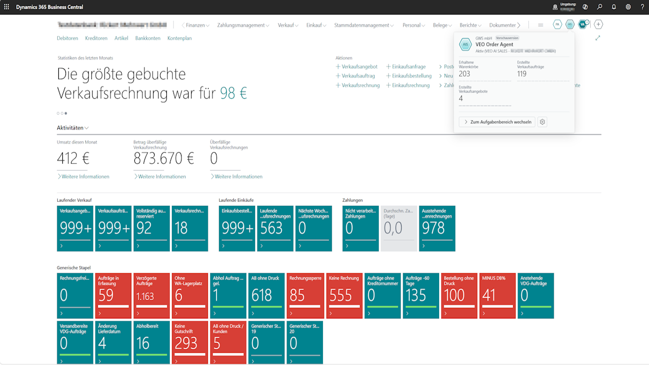 gevis ERP VEO AI Sales preview 2
