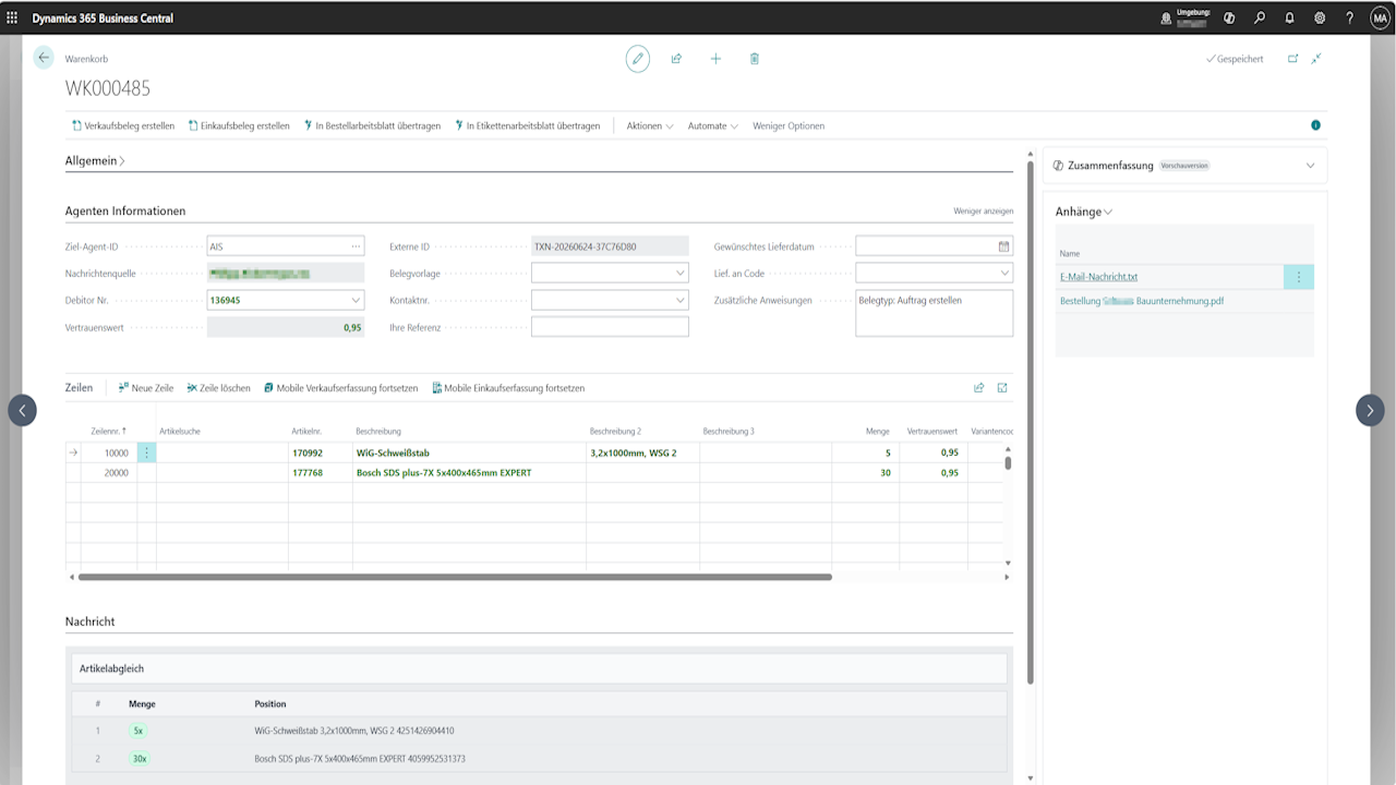 gevis ERP VEO AI Sales preview 3