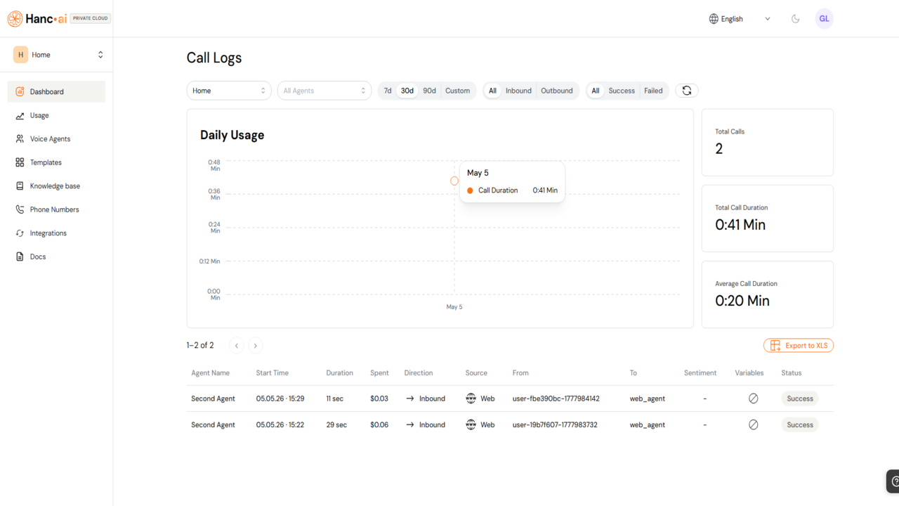 Hanc AI Cloud Platform preview 1