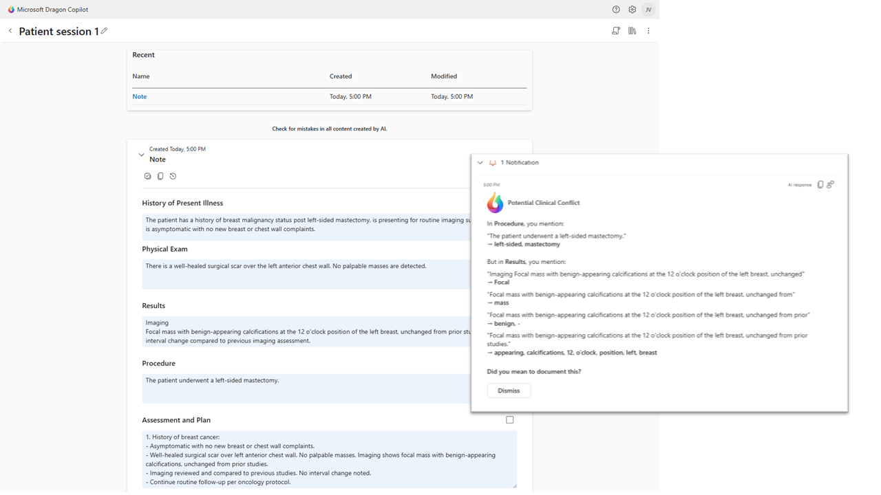 Clinical Conflict Detection preview 1