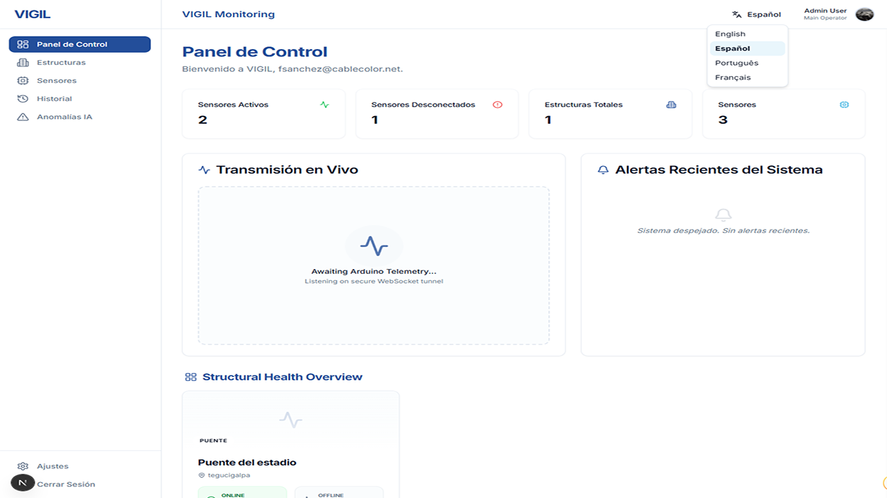 Vigil Monitoring Platform preview 1