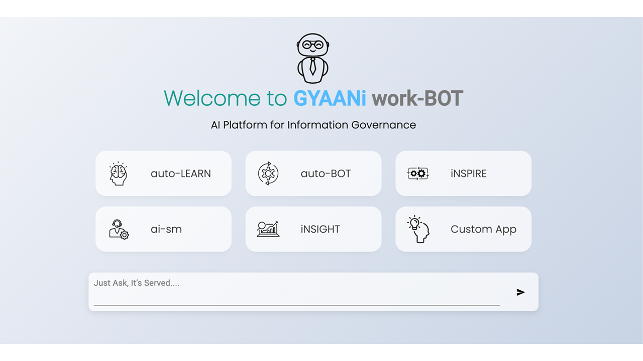 GYAANi Work Automation Platform preview 1