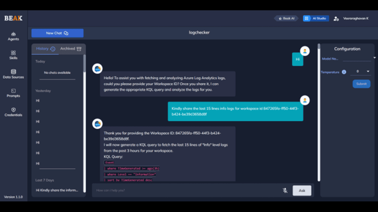Infrastructure & Operations Intelligence Services Agents preview 2