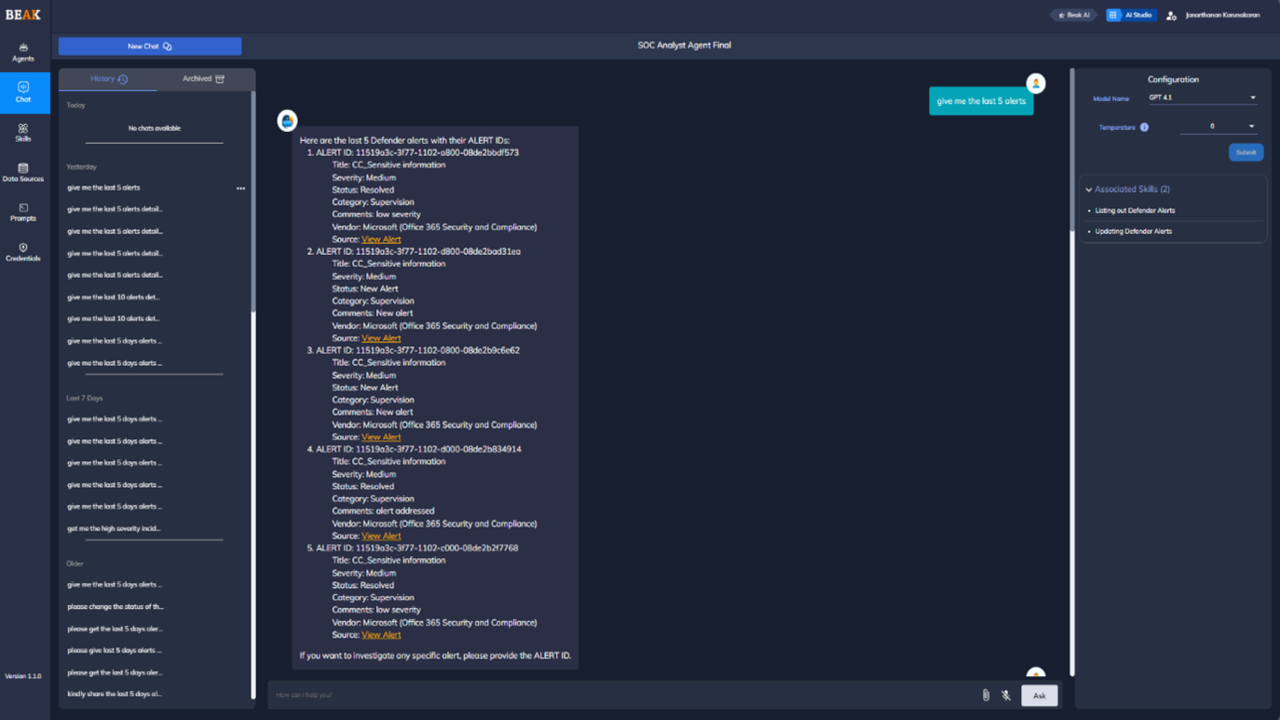 SOC intelligence & Threat Response Services Agents preview 1