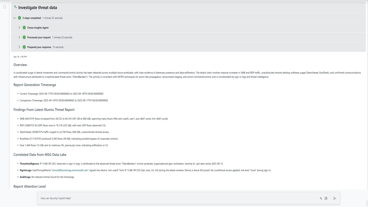 Insights Agent preview 3