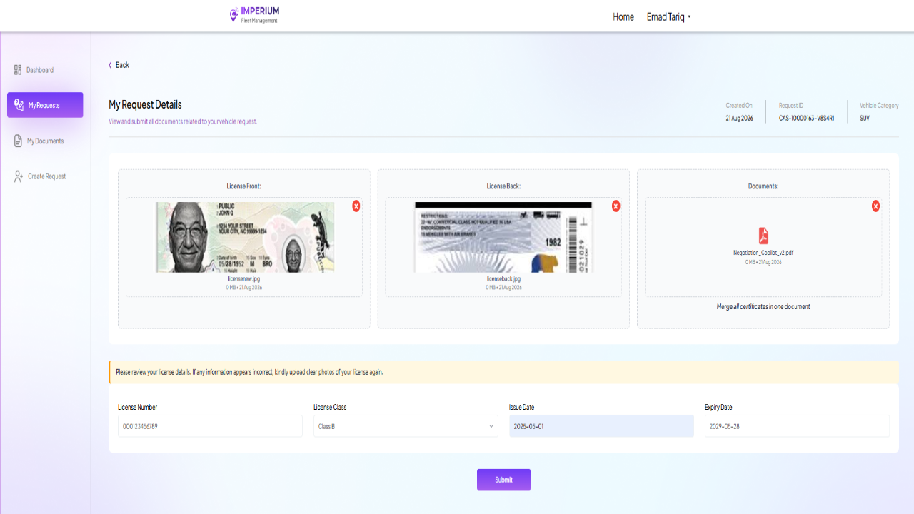 AI based Fleet Management (SaaS) preview 4