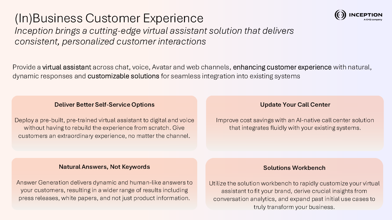 (In)Business Customer Experience preview 1