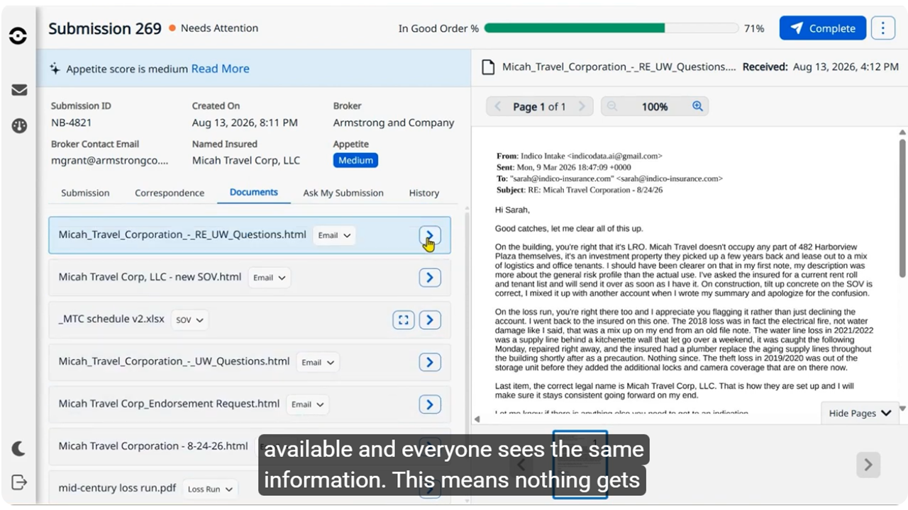 Intake & Orchestration Platform for Insurance preview 1