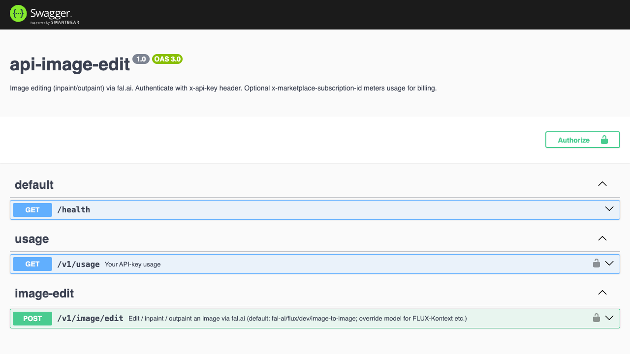 Image Edit (img2img) API preview 1