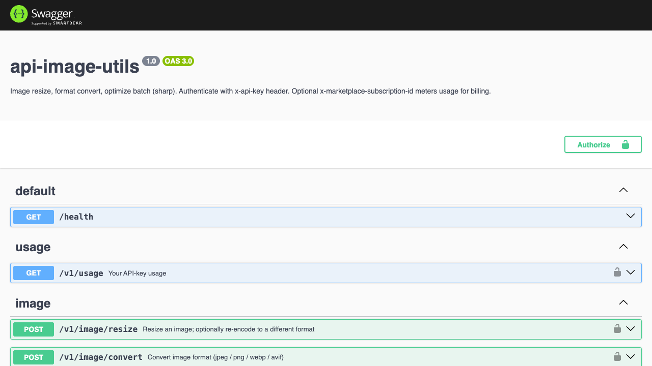 Image Utilities API preview 1