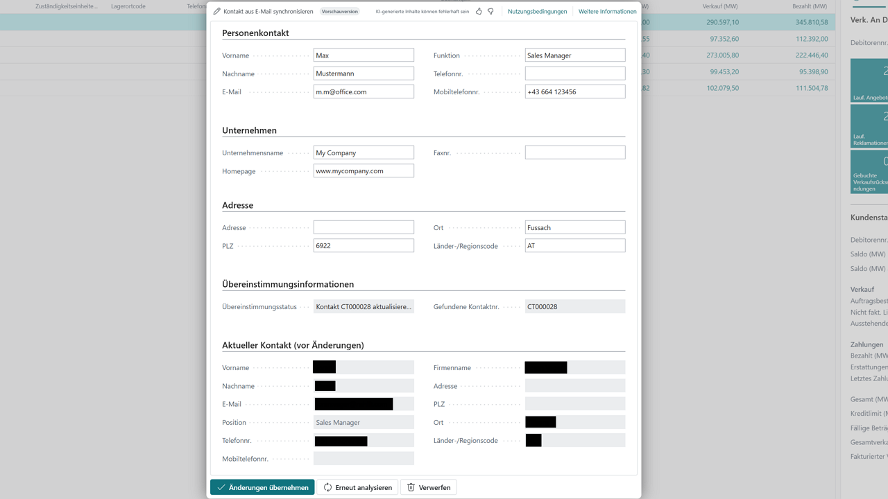INNO Email Contact Sync AI preview 3