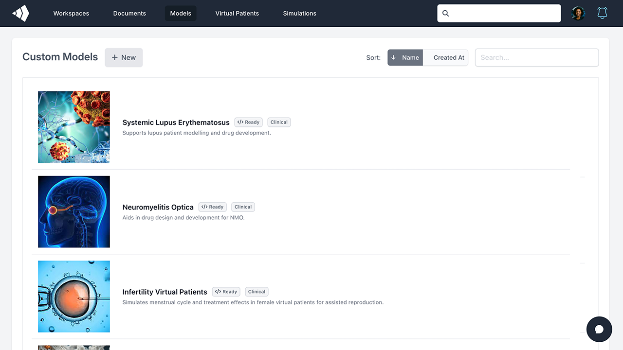 InSilicoTrials Platform preview 3