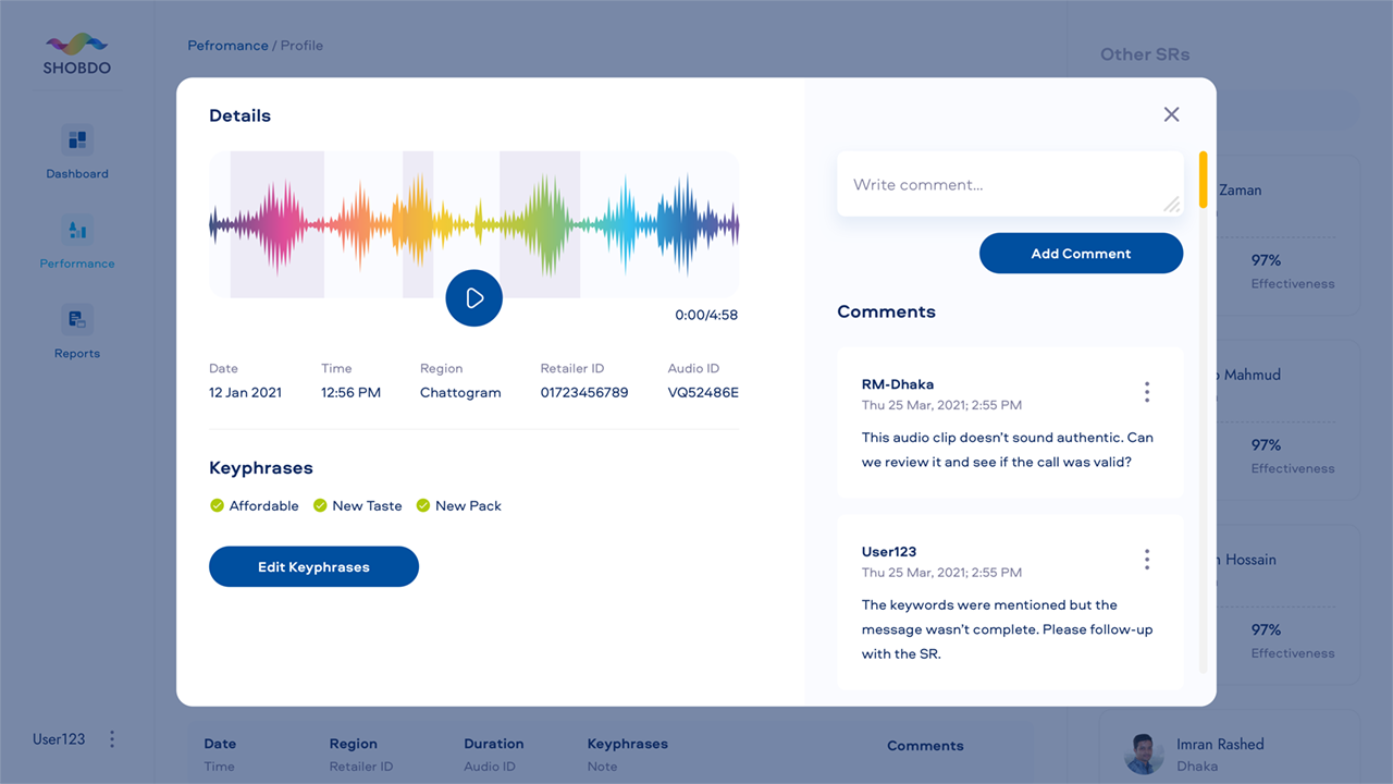Shobdo – Speech Recognition AI preview 4
