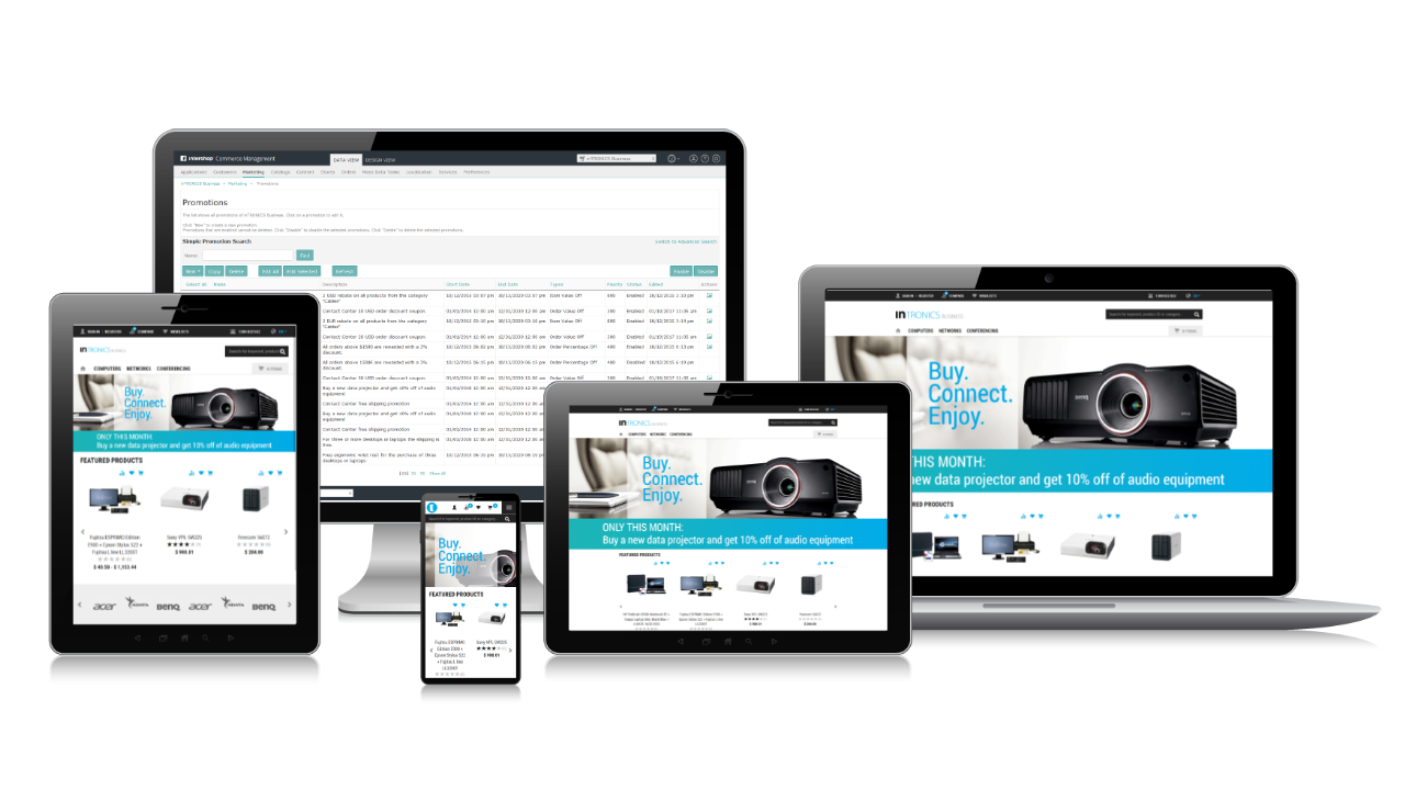 Intershop Commerce Platform preview 1