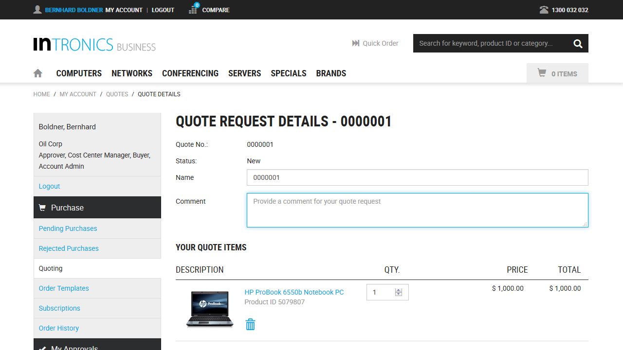 Intershop Commerce Platform preview 5