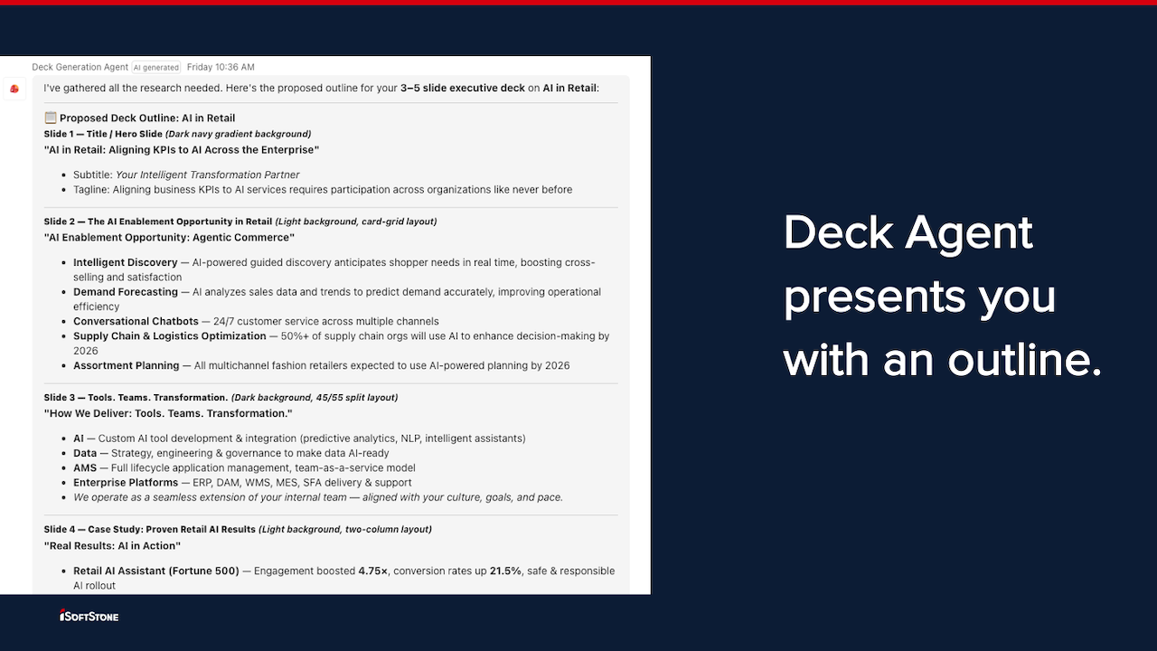 iSoftStone Presentation Agent 1.0.9 preview 2