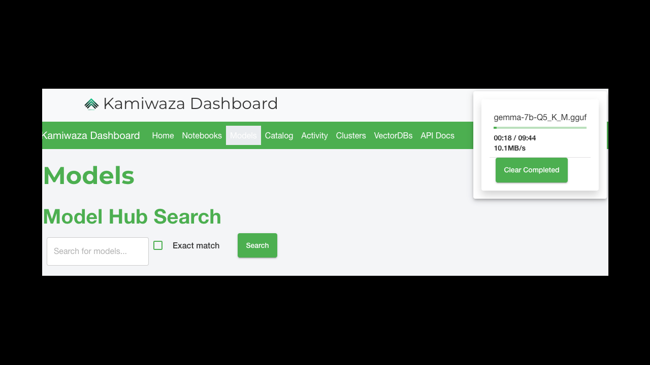 Kamiwaza Full Stack GenAI - Community Edition - Free preview 2