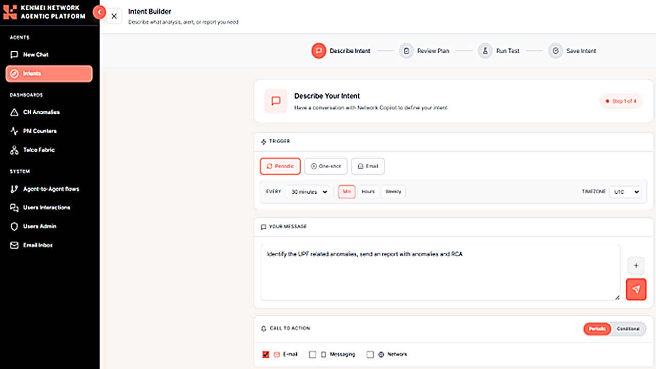 Kenmei Agentic Network Platform preview 2