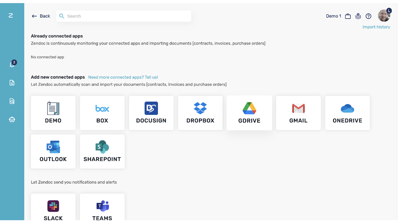 Zendoc – Cognitive Document Automation preview 2
