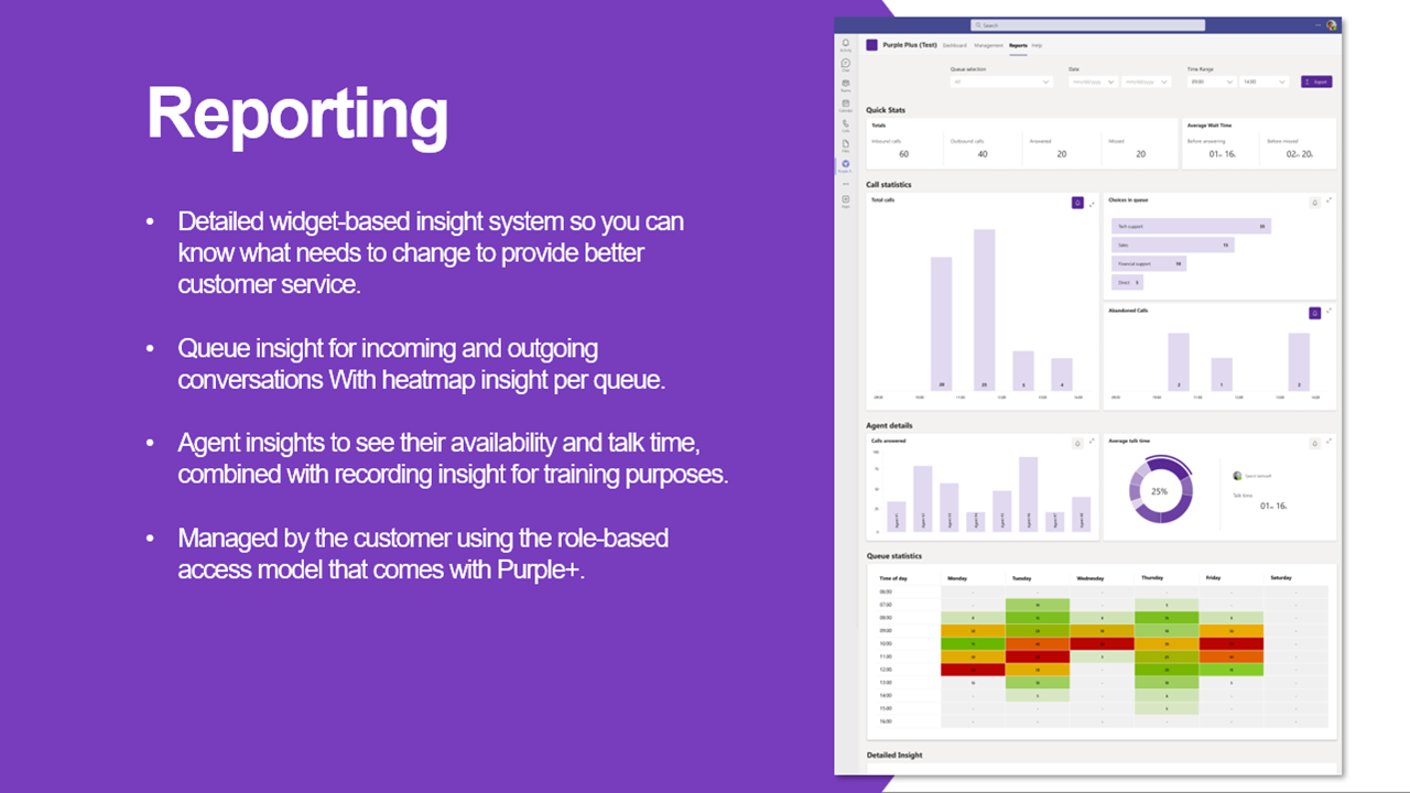 Contact Center Purple+ for Teams preview 5