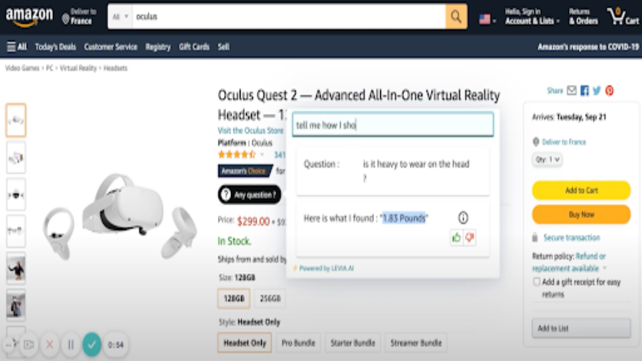 Semantic search - Smart QA for e-commerce preview 2