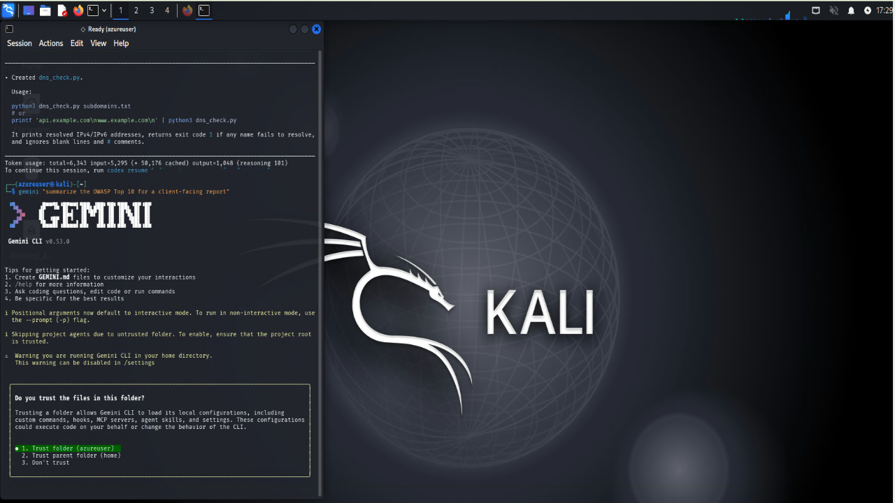 Kali Linux 2026.3 Desktop with Multi-AI Tools & GUI|RDP Access preview 5