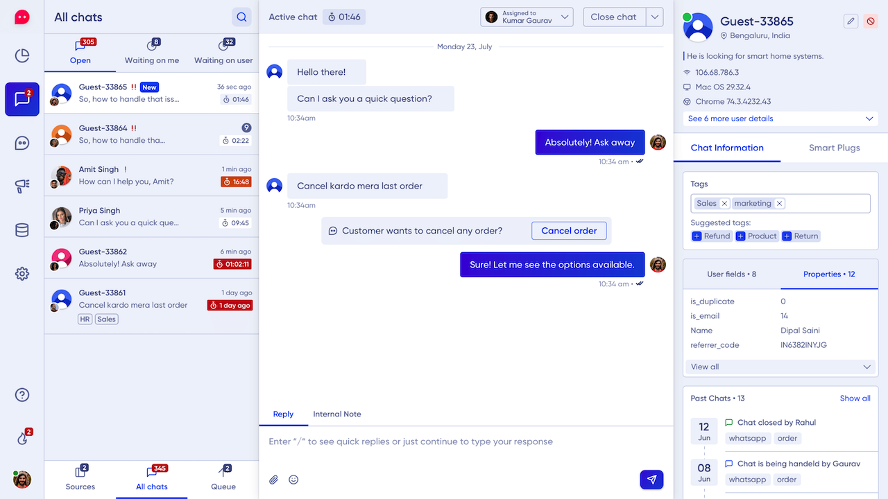 Verloop.io preview 2