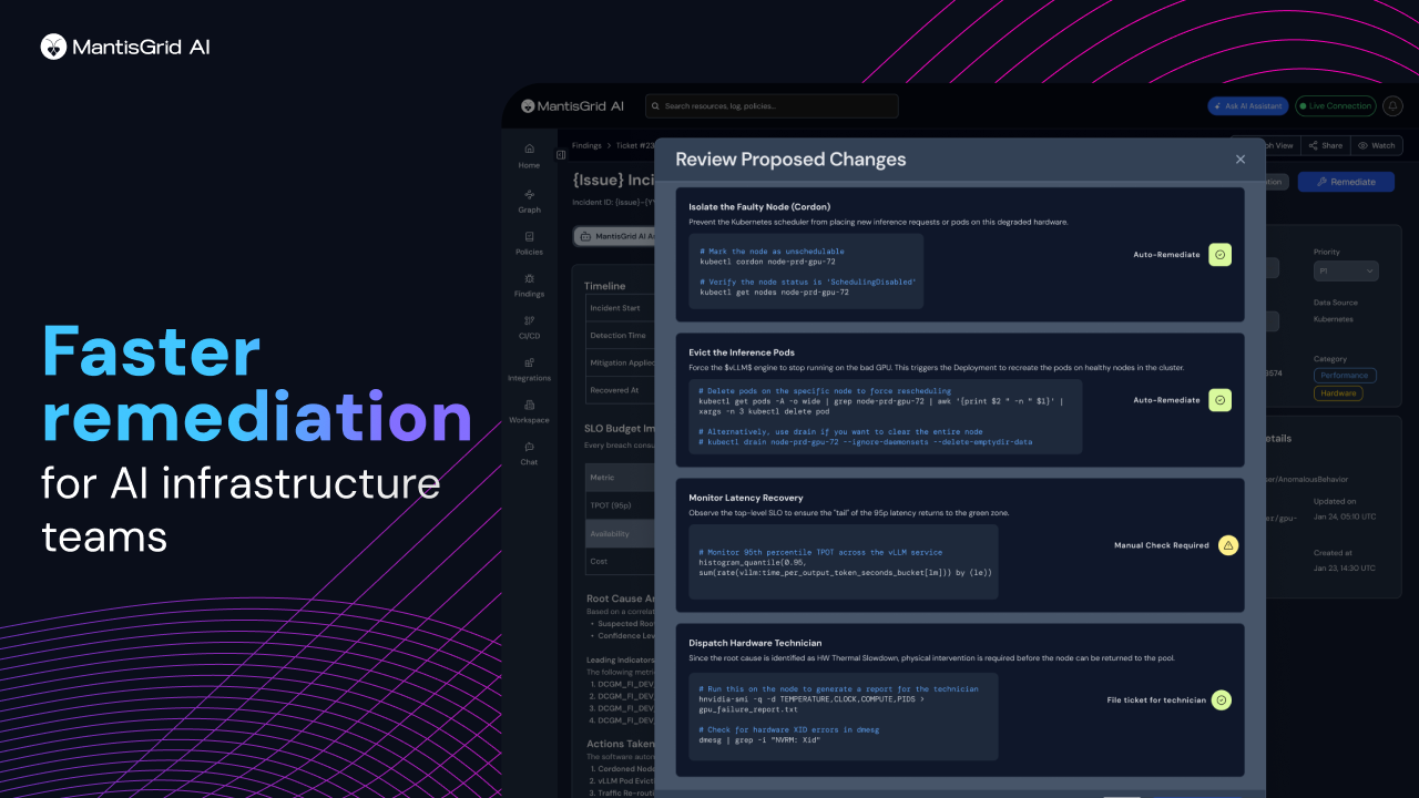 MantisGrid AI Reliability Platform preview 4