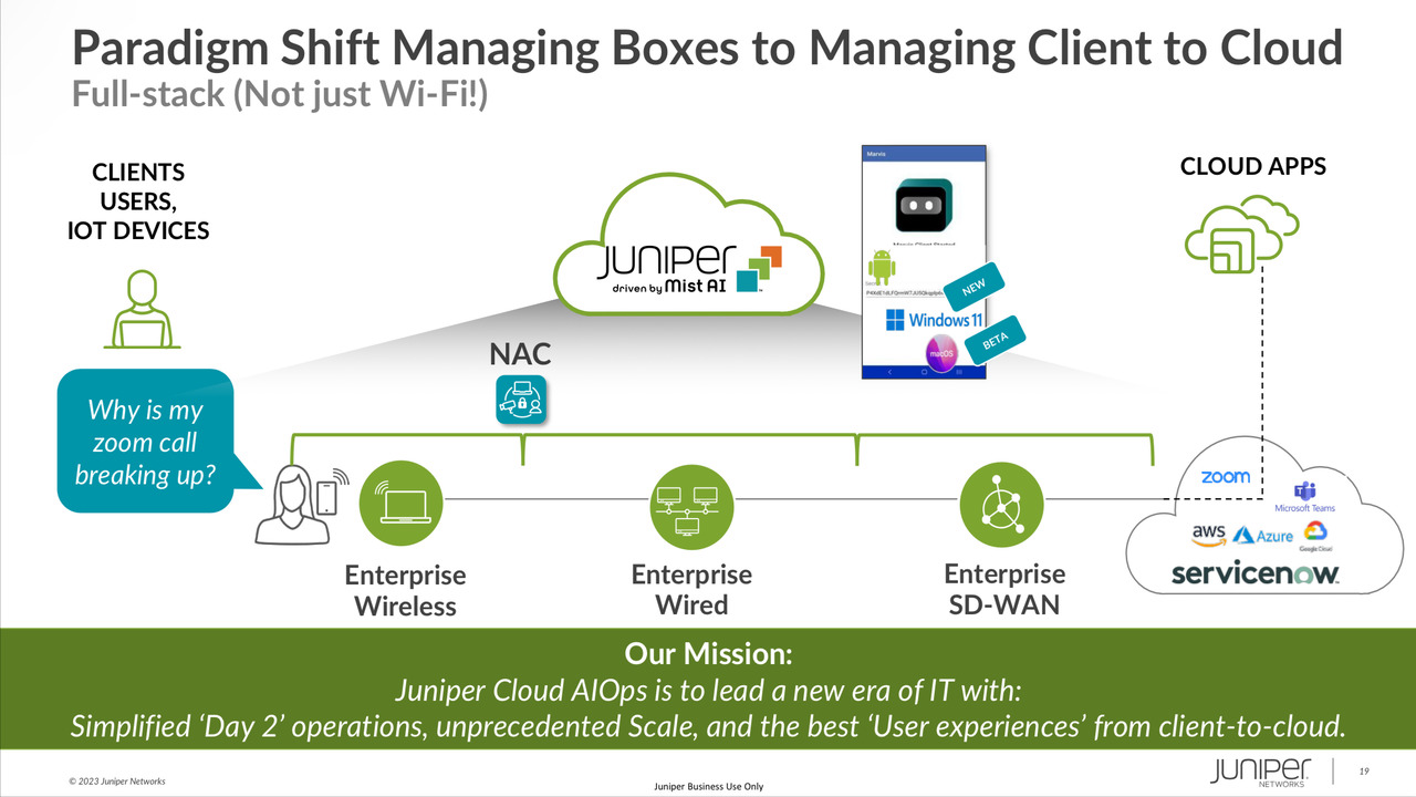 Juniper AIOps-AI for IT Operations preview 5