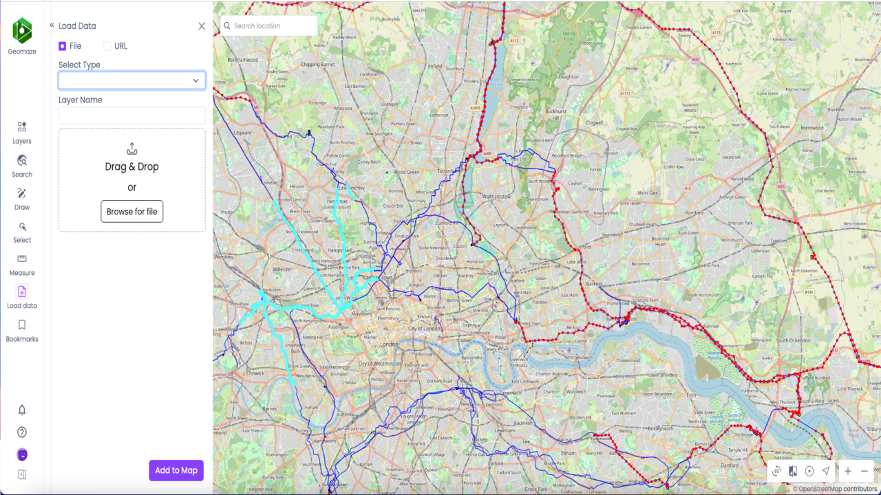 GeoMaze (SaaS) - A Powerful GIS/Maps/Geospatial Visualisation Product preview 3