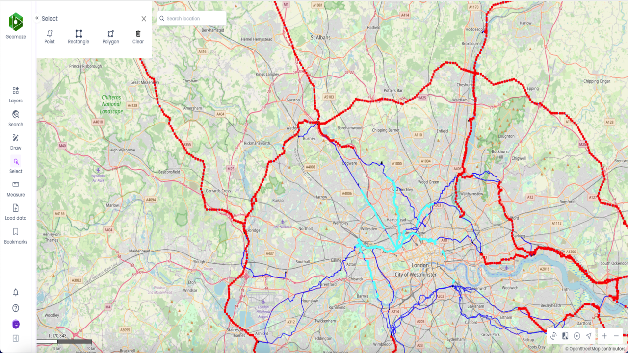 GeoMaze (SaaS) - A Powerful GIS/Maps/Geospatial Visualisation Product preview 5